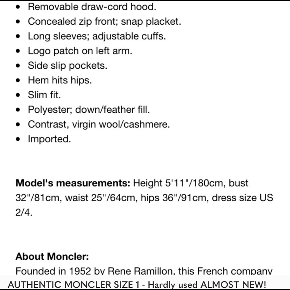 Authentic Moncler Jacket - image 6